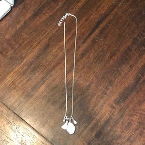 SILVER KENDRA SCOTT NECKLACE